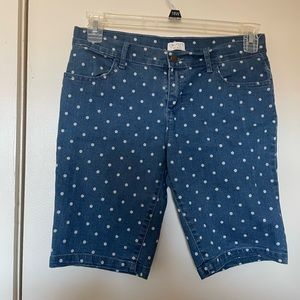 Children’s place denim Bermuda shorts size 16